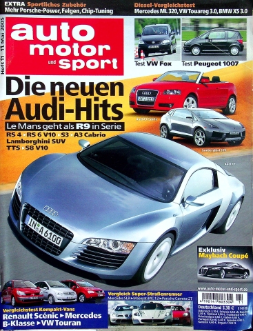 Deckblatt Auto Motor und Sport (11/2005)